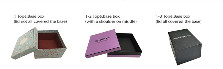 boxes and packaging