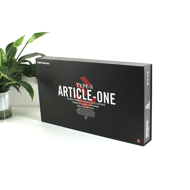 Black Apparel Boxes